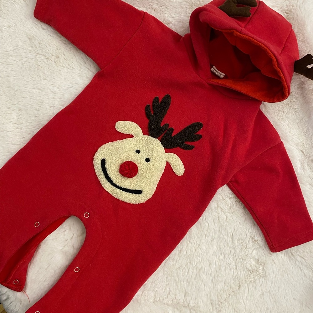 🦌 Christmas Baby Bodysuit